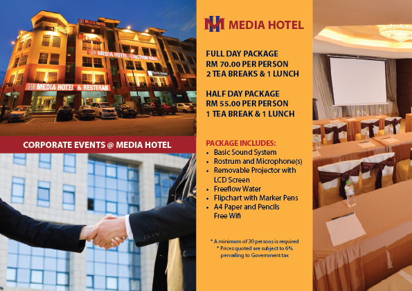 Media Hotel Seminar Package